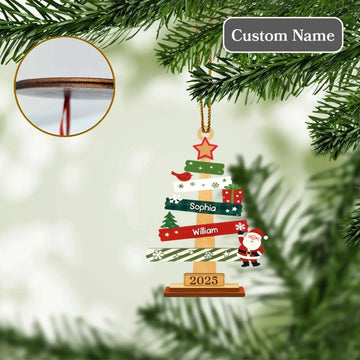 Custom Wood Ornament, Personalized Christmas Gifts for Family-3