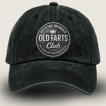 Old Farts Club Hat - Personalized Grandpa Hats, Grandpa Caps Duconspace