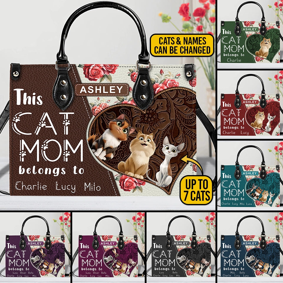 This Cat Mom Belongs To – Personalized Gift for Cat Lovers