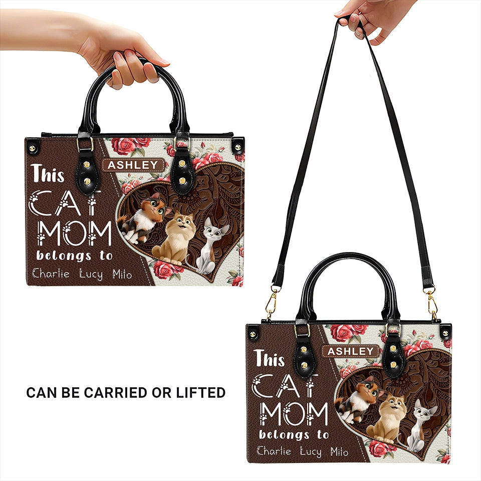 This Cat Mom Belongs To – Personalized Gift for Cat Lovers