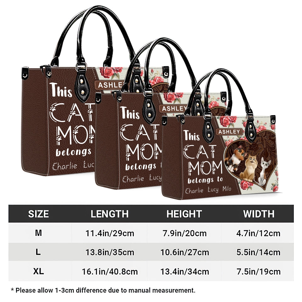 This Cat Mom Belongs To – Personalized Gift for Cat Lovers