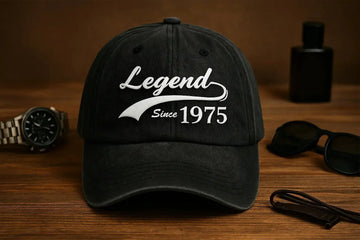 Legend Since Custom Year Hat – Personalized Vintage Baseball Cap for Men’s Birthday or Father’s Day Gift – Duconspace