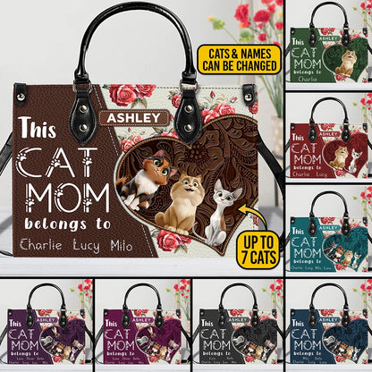 This Cat Mom Belongs To – Personalized Gift for Cat Lovers