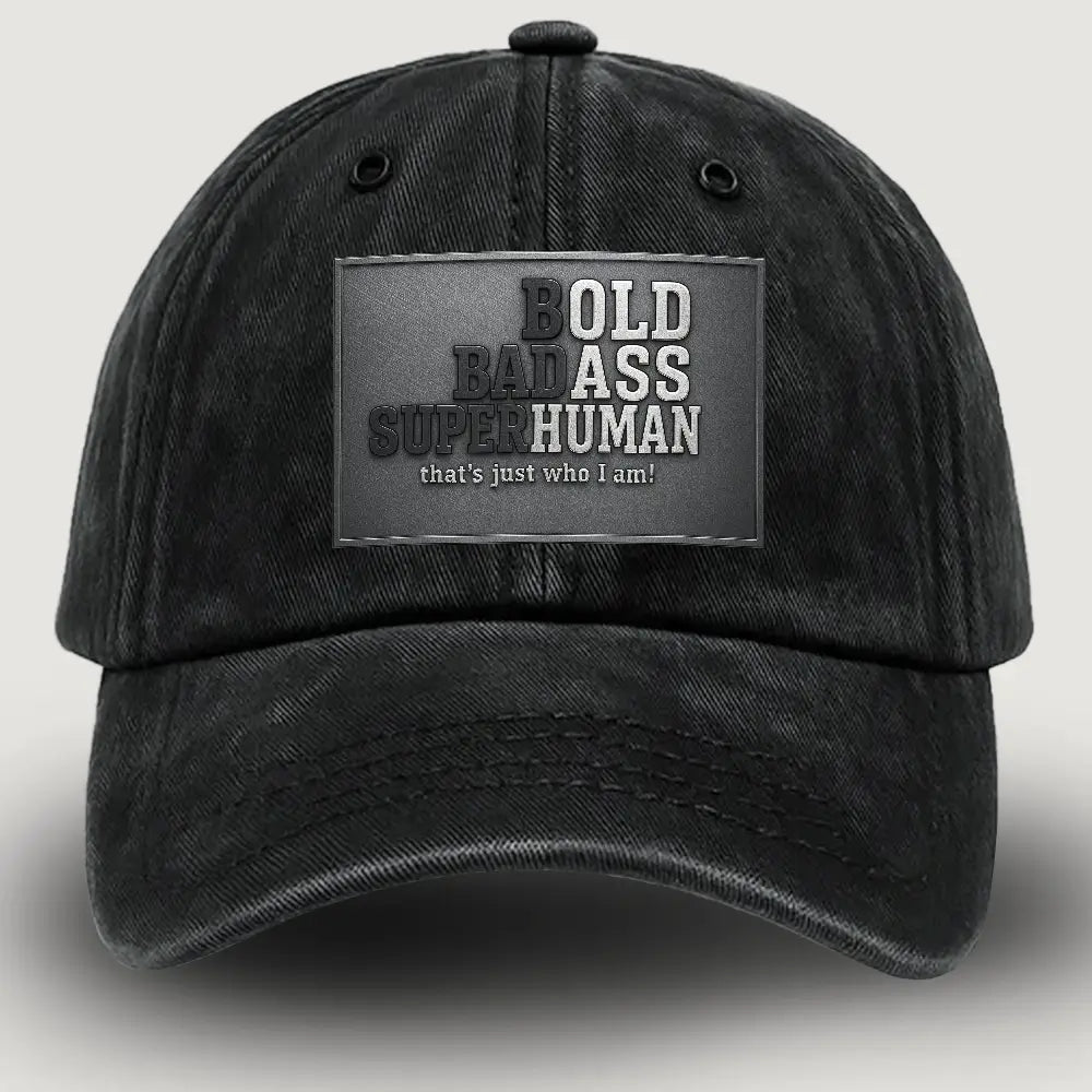 #1 Grumpy Old Man Hat – Vintage Washed Grandpa Baseball Cap