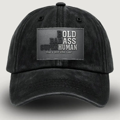 #1 Grumpy Old Man Hat – Vintage Washed Grandpa Baseball Cap