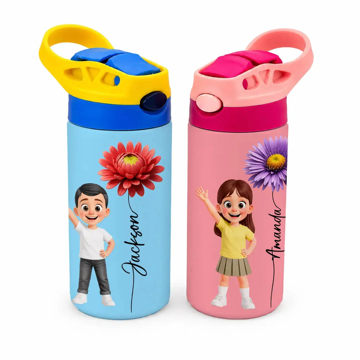 Custom Kids Insulated Water Bottle