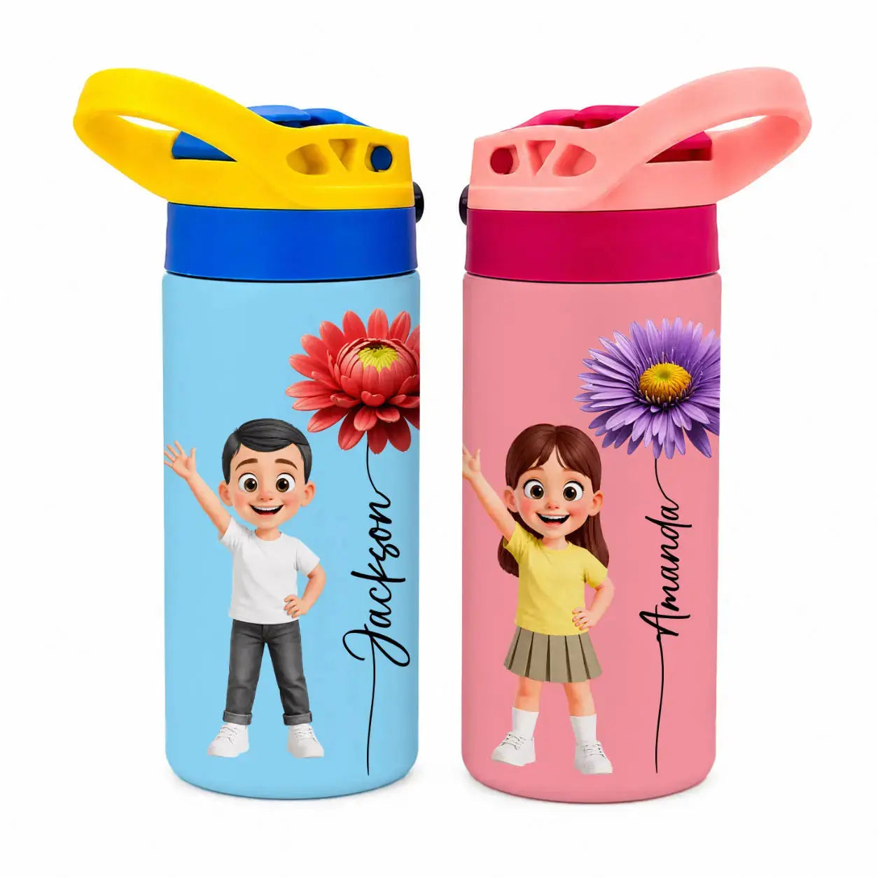 Custom Kids Insulated Water Bottle