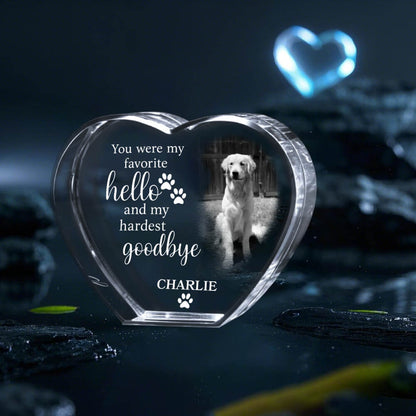 3D Photo Crystal Gift – Custom Pet Idea #5