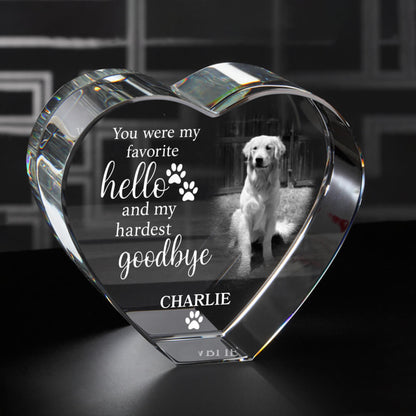 3D Photo Crystal Gift – Custom Pet Idea #5