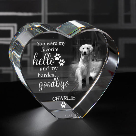 3D Photo Crystal Gift – Custom Pet Idea #5