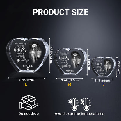 3D Photo Crystal Gift – Custom Pet Idea #5