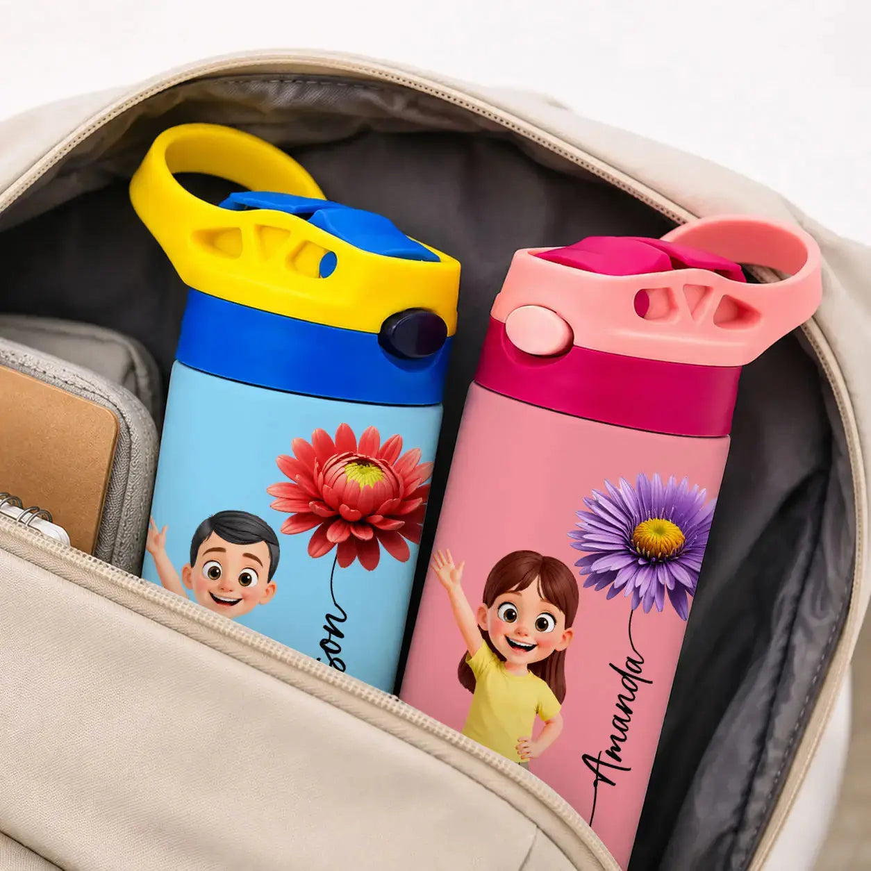 Custom Kids Insulated Water Bottle