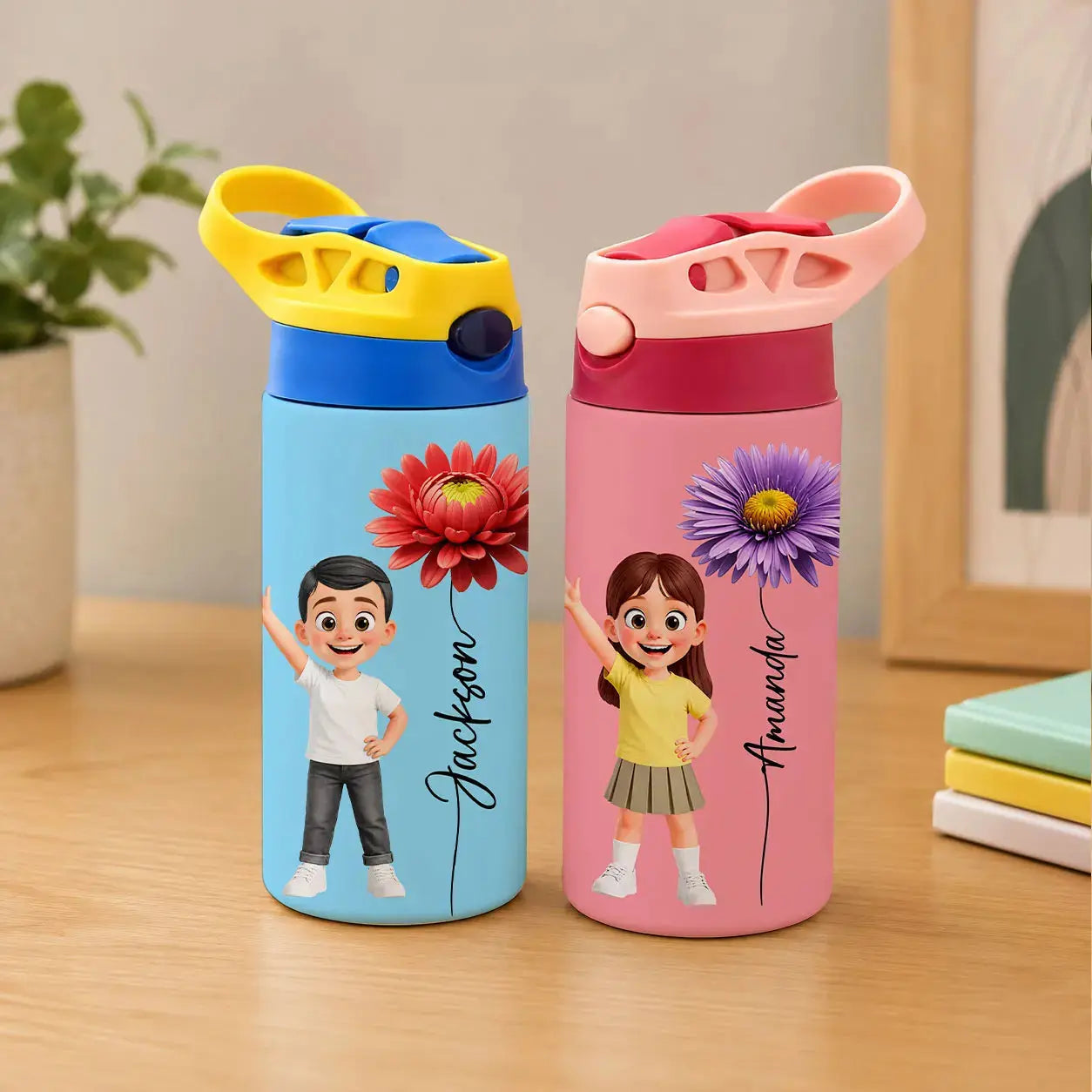 Custom Kids Insulated Water Bottle