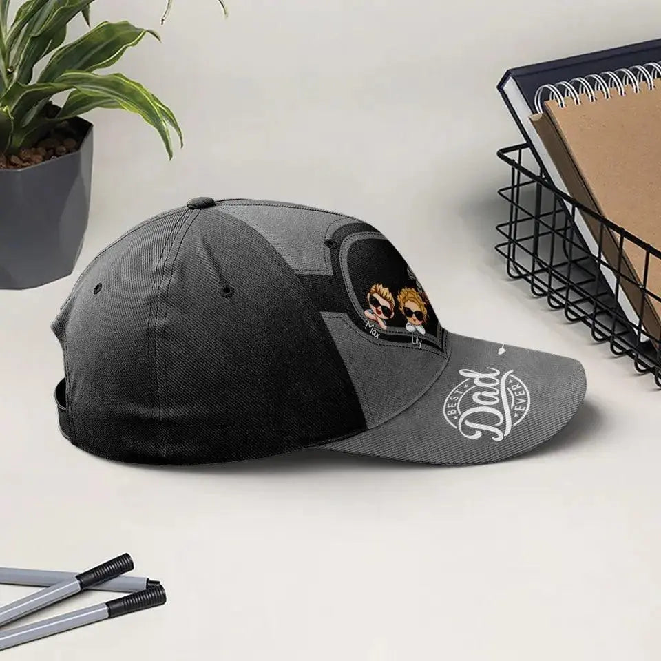 Embroidered Look Dad Cap – Funny Father's Day Gift