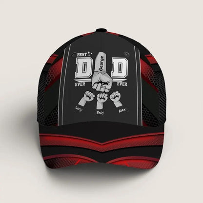 Best Dad Ever - Personalized Classic Cap - Gift for Dad, Grandpa, Husband