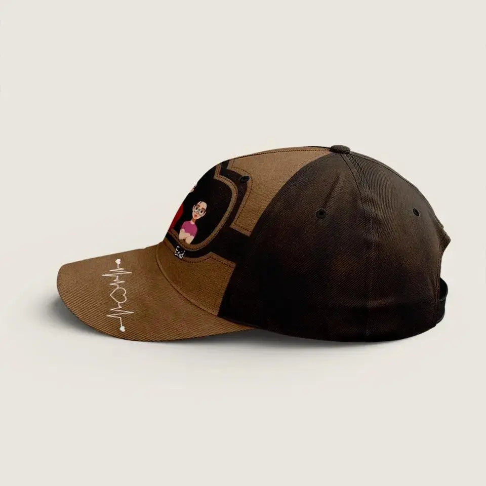 Best Dad Ever - Personalized Classic Cap TeeInBlue
