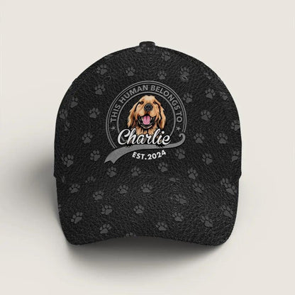 The Best Therapist Has Fur And Four Legs - Dog Personalized Custom Hat