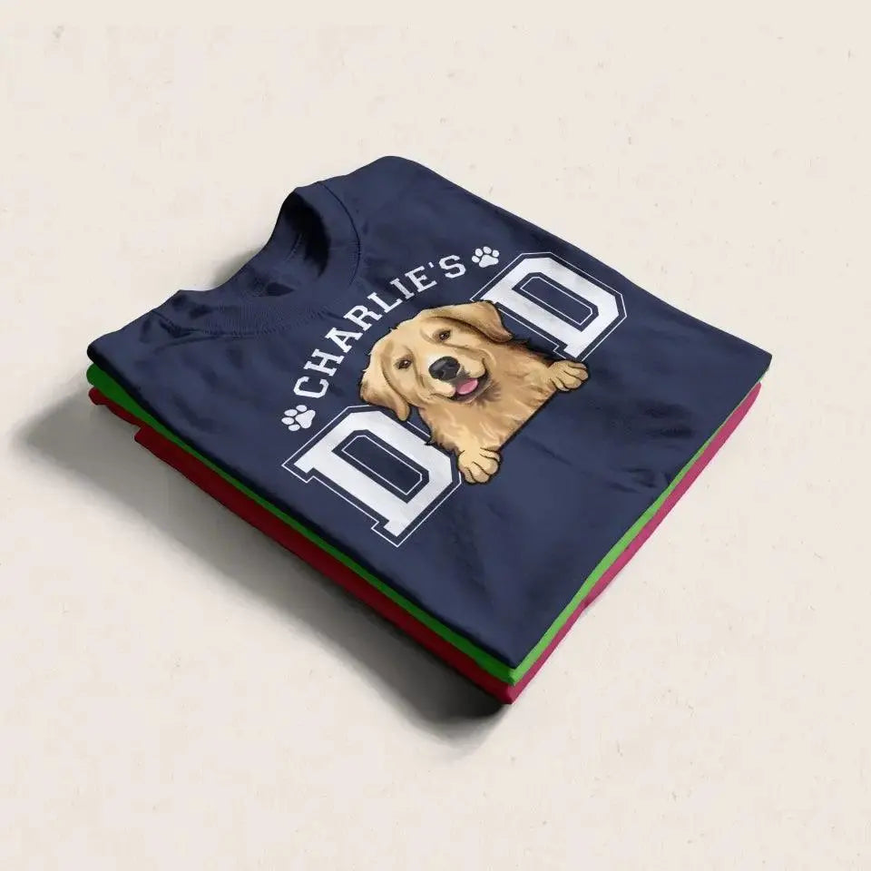 Dog Dad Dog Mom Basic - Personalized Custom Unisex T-Shirt Dreamship