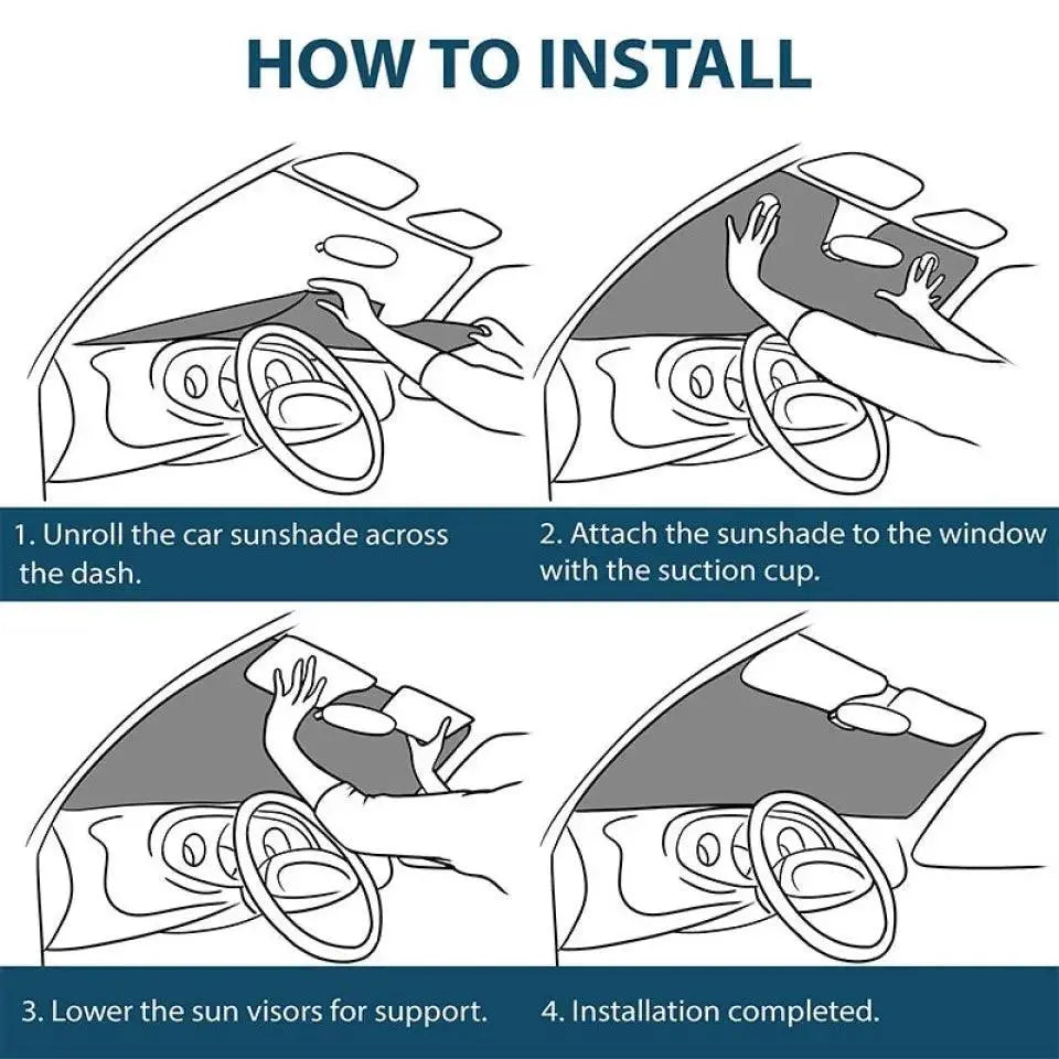 Custom Photo Let Adventures Fill Your Soul - Dog & Cat Personalized Auto Windshield Sunshade TeeInBlue