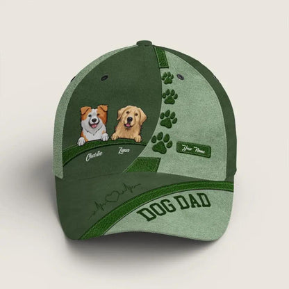 Morning Without You Is A Dwindled Dawn - Dog Personalized Custom Hat