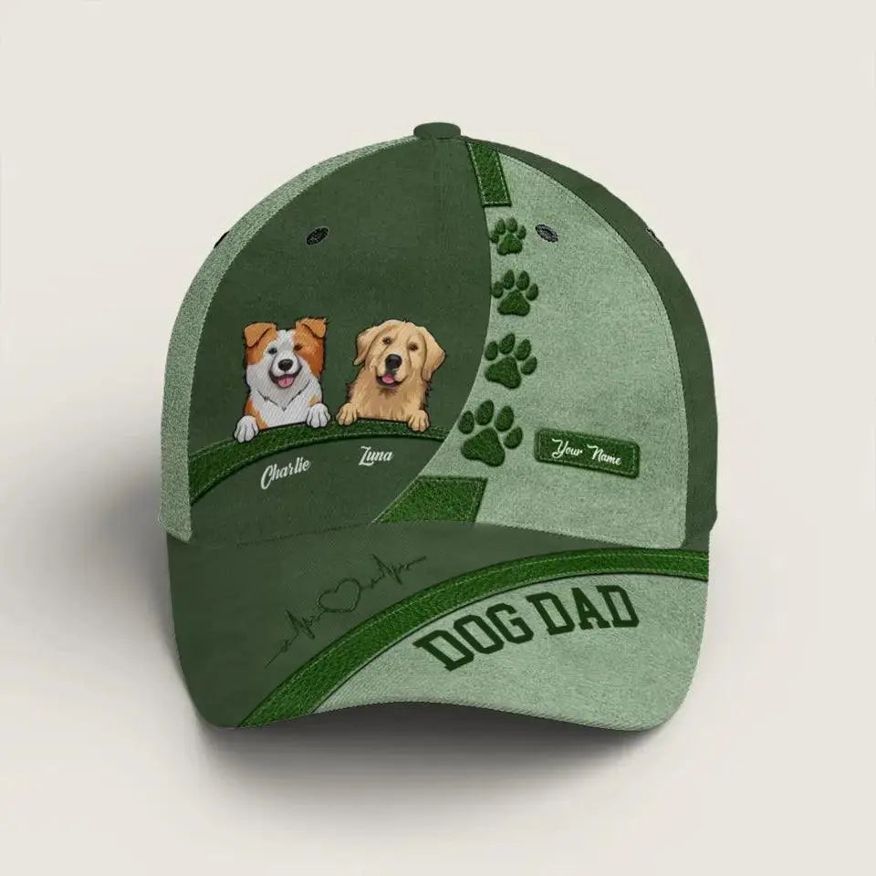 Morning Without You Is A Dwindled Dawn - Dog Personalized Custom Hat TeeInBlue