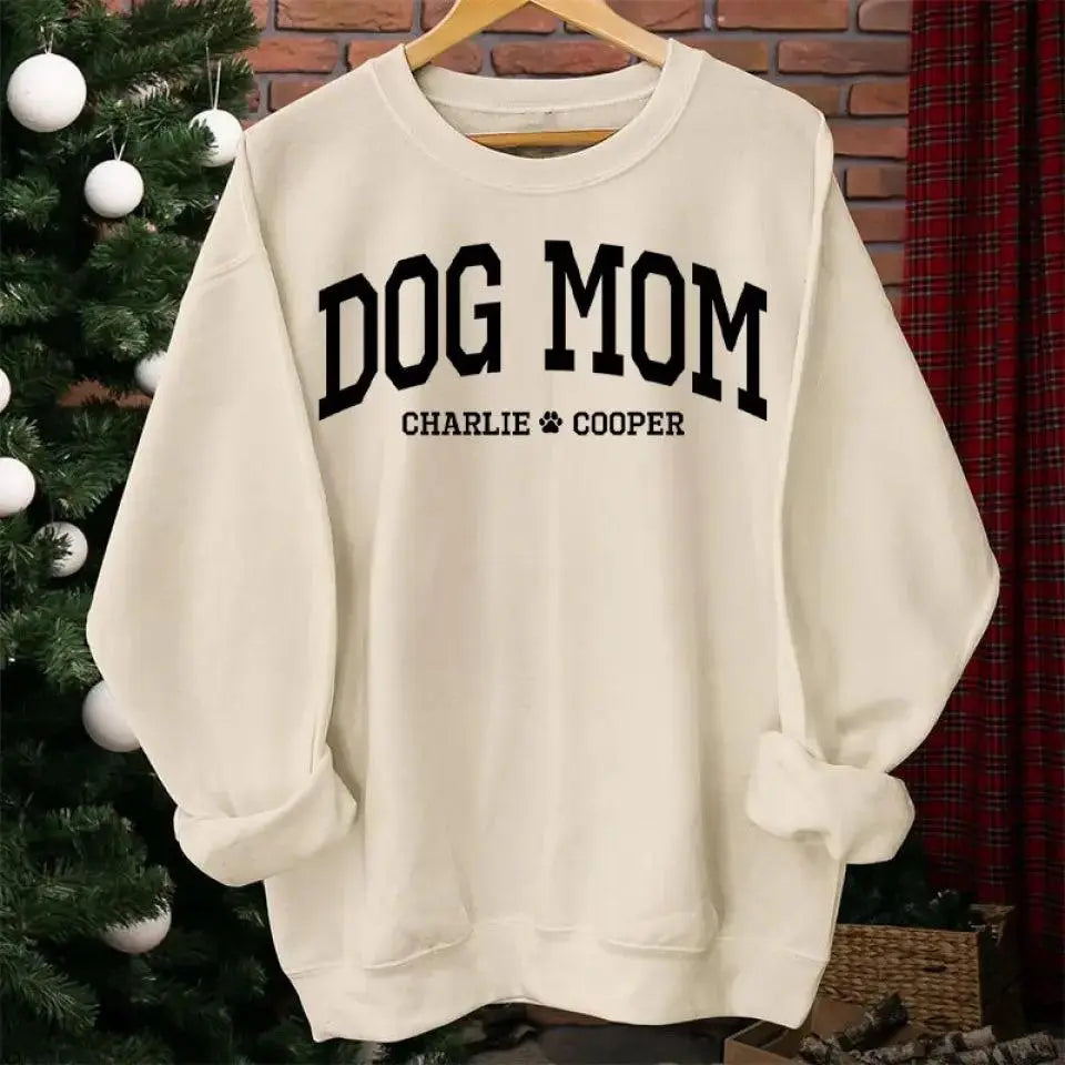 Best Dog Mom Ever - Dog & Cat Personalize Sweater Dreamship