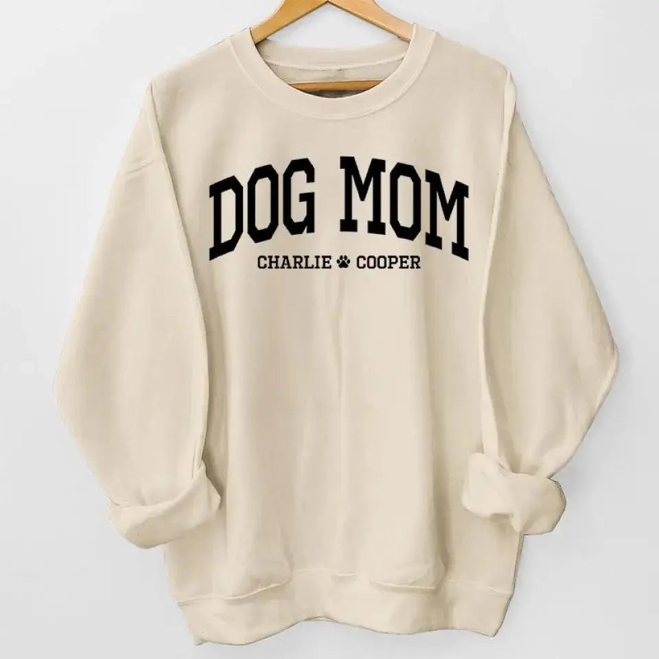 Best Dog Mom Ever - Dog & Cat Personalize Sweater Dreamship