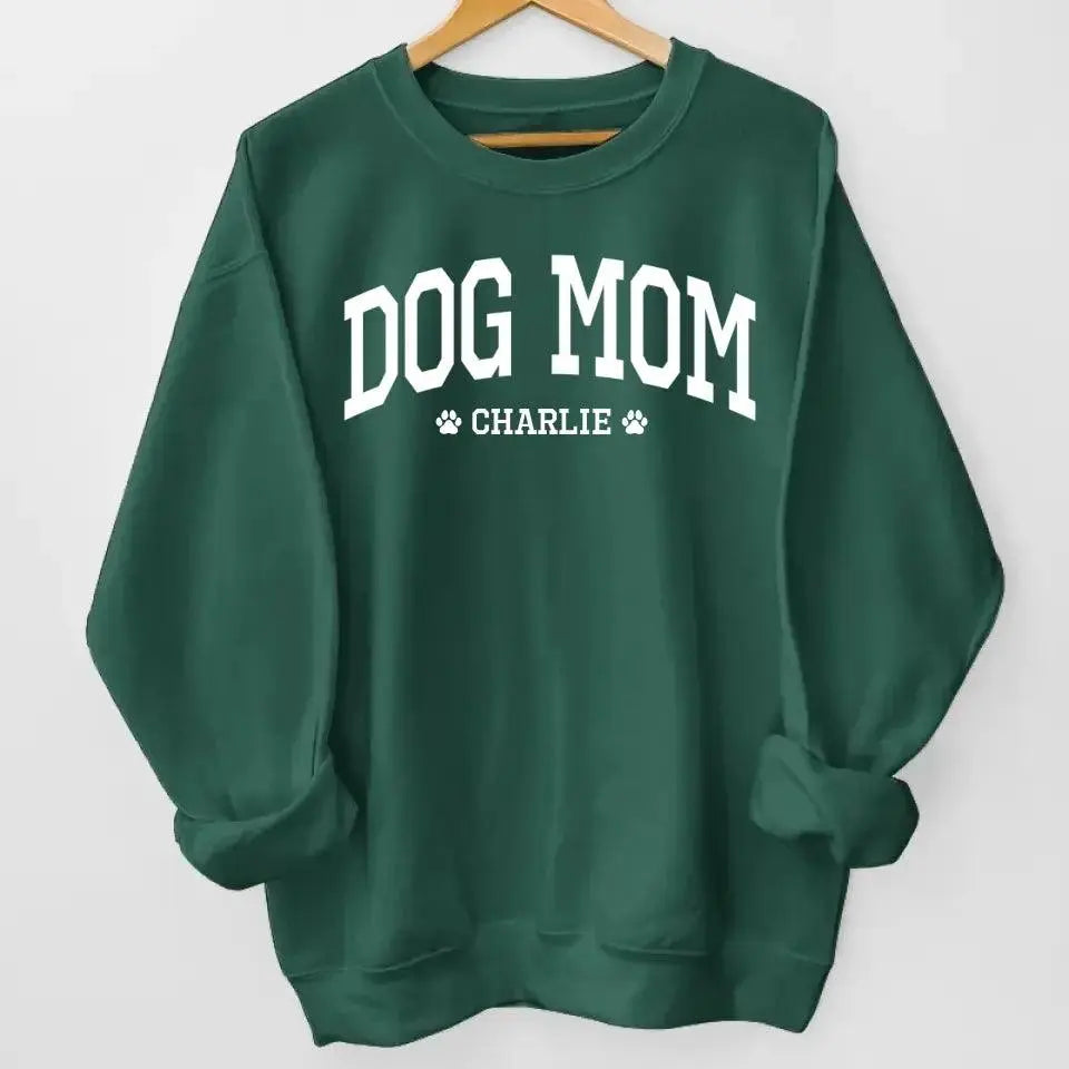 Best Dog Mom Ever - Dog & Cat Personalize Sweater Dreamship