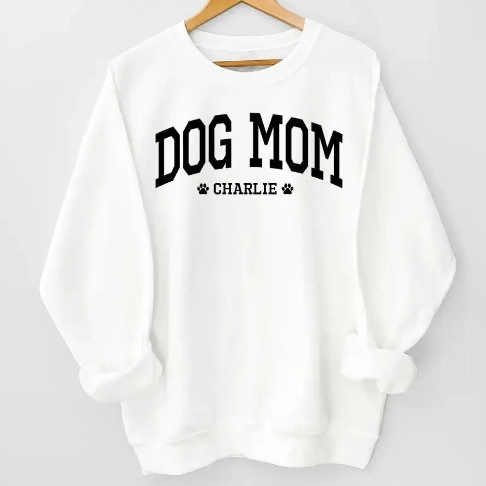 Best Dog Mom Ever - Dog & Cat Personalize Sweater Dreamship