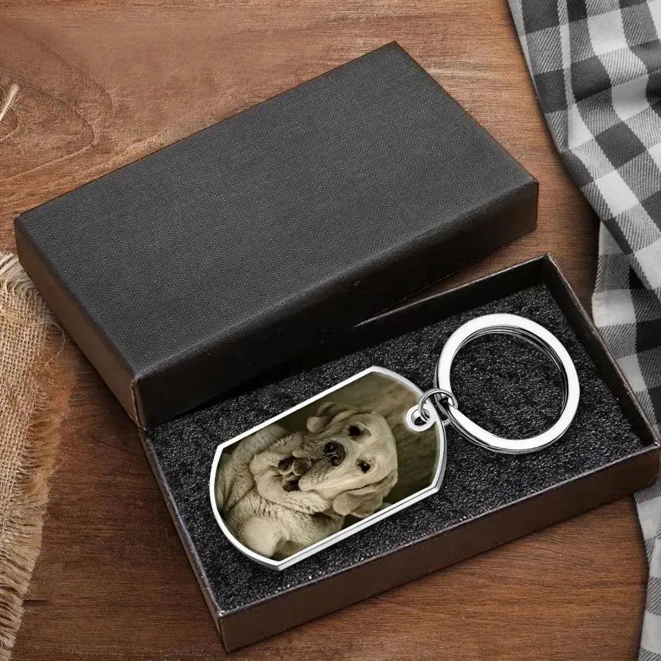 Dog Keychain Dog Memorial Gifts For Loss Of Dog - Personalized Keychains Ducon Space