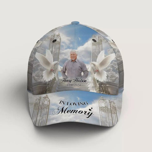 Custom Photo In Loving Memory - Memorial Custom Hat