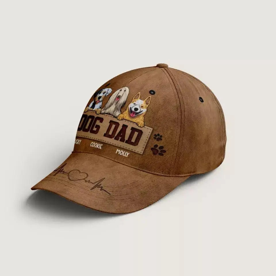 Our Little Fur Babies - Dog & Cat Custom Hat TeeInBlue