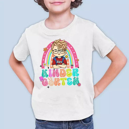 School Level Unlocked - Custom Kid T-shirt