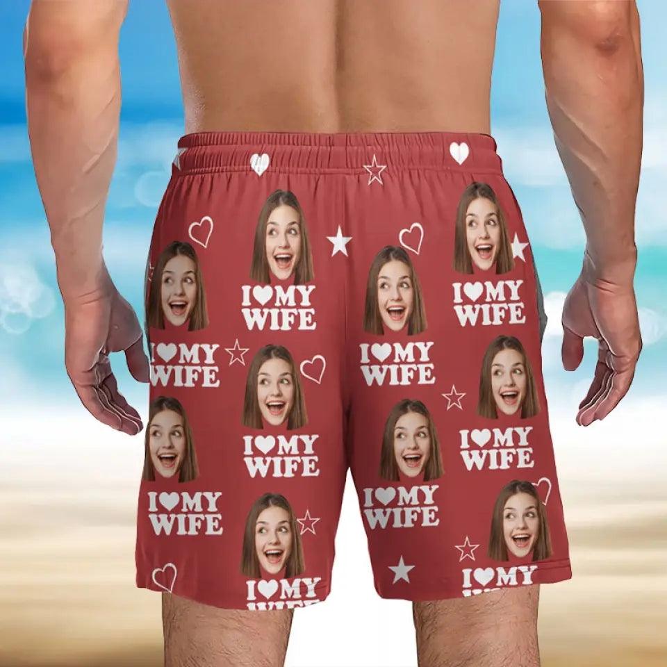 Custom Photo You Have A Tropical Vibe - Funny Personalized Custom Tropical Hawaiian Aloha Men Beach Shorts