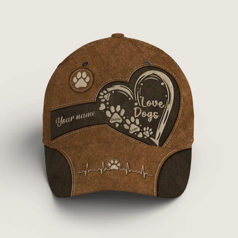 Dogs Are Like Humans, Only Without The Flaws - Dog Custom Hat