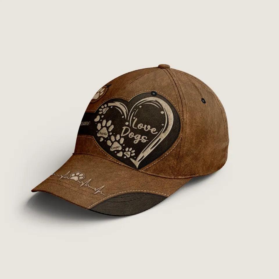 Dogs Are Like Humans, Only Without The Flaws - Dog Custom Hat