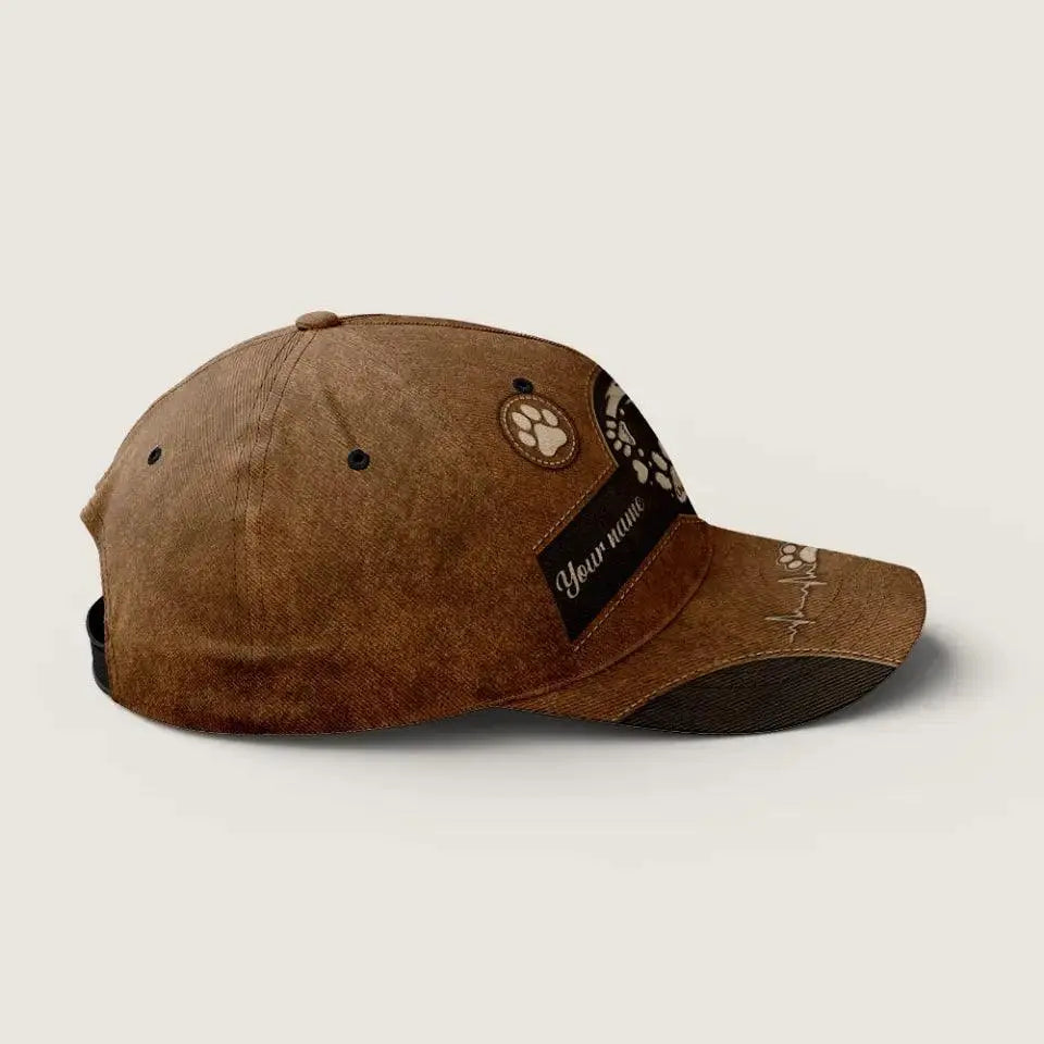 Dogs Are Like Humans, Only Without The Flaws - Dog Custom Hat TeeInBlue