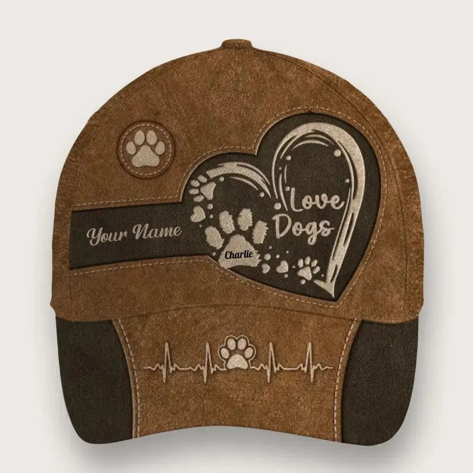 Dogs Are Like Humans, Only Without The Flaws - Dog Custom Hat TeeInBlue