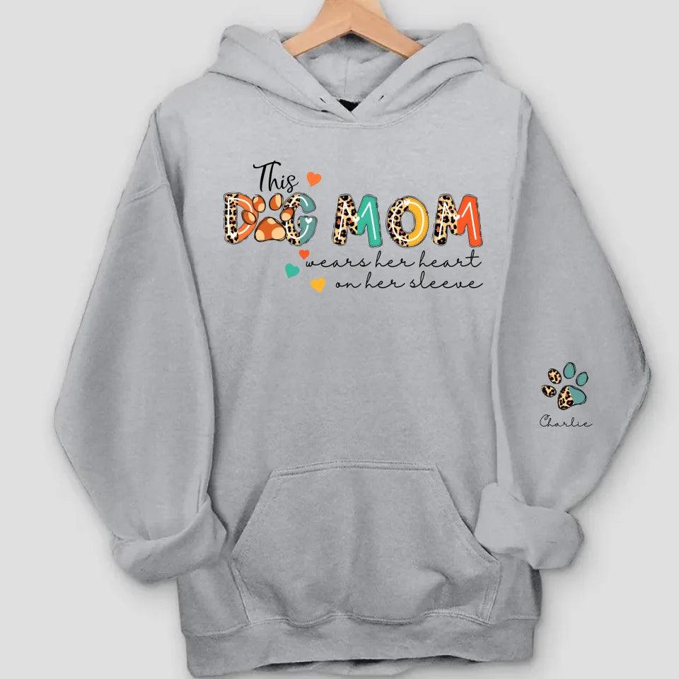 Custom Dog Names Sweatshirt & Hoodie - Perfect Gift for Dog Moms