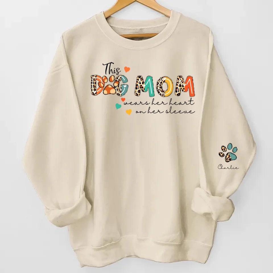 Custom Dog Names Sweatshirt & Hoodie - Perfect Gift for Dog Moms