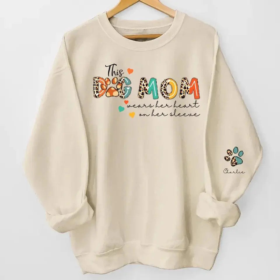 Custom Dog Names Sweatshirt & Hoodie - Perfect Gift for Dog Moms Dreamship
