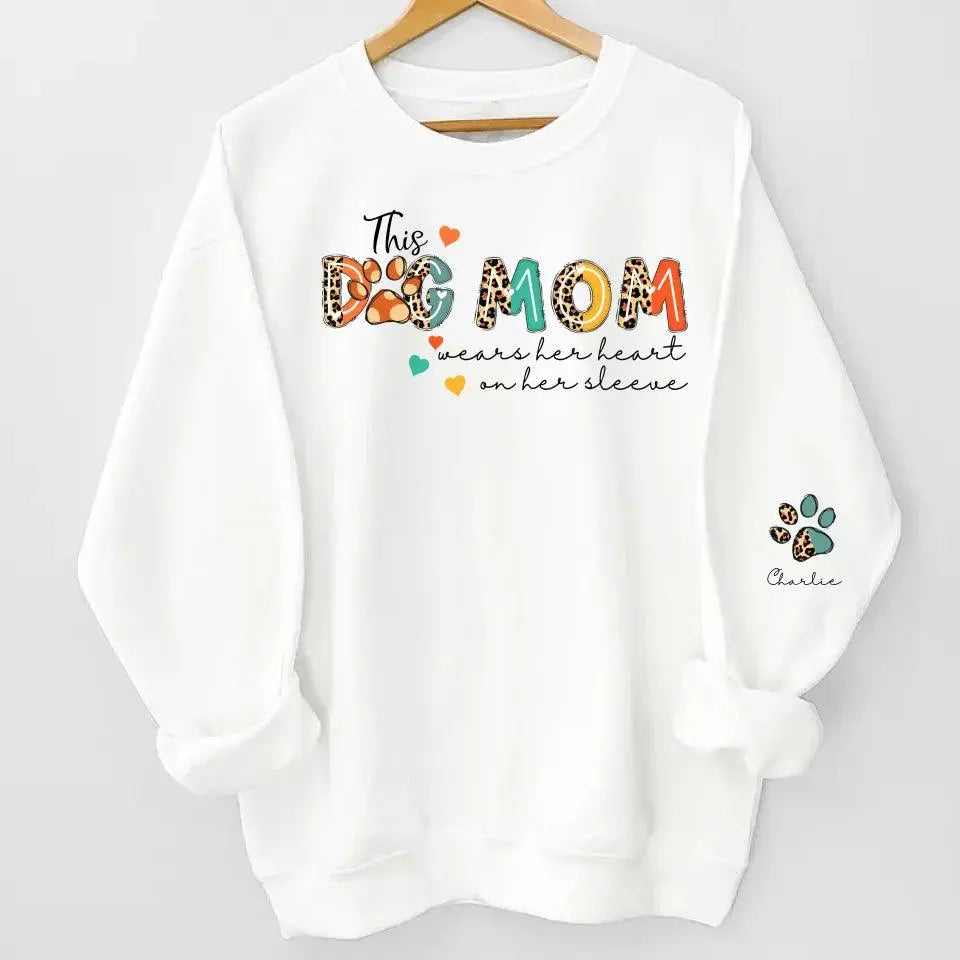 Custom Dog Names Sweatshirt & Hoodie - Perfect Gift for Dog Moms Dreamship