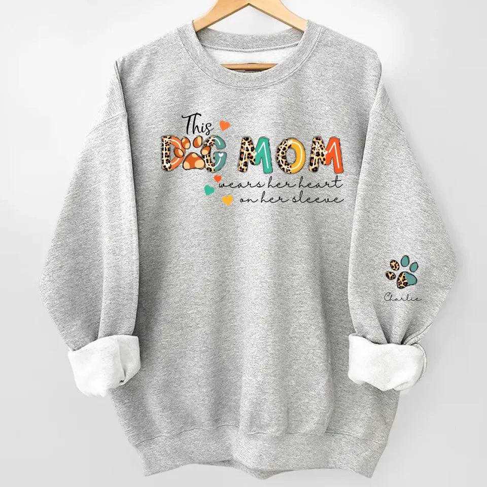 Custom Dog Names Sweatshirt & Hoodie - Perfect Gift for Dog Moms