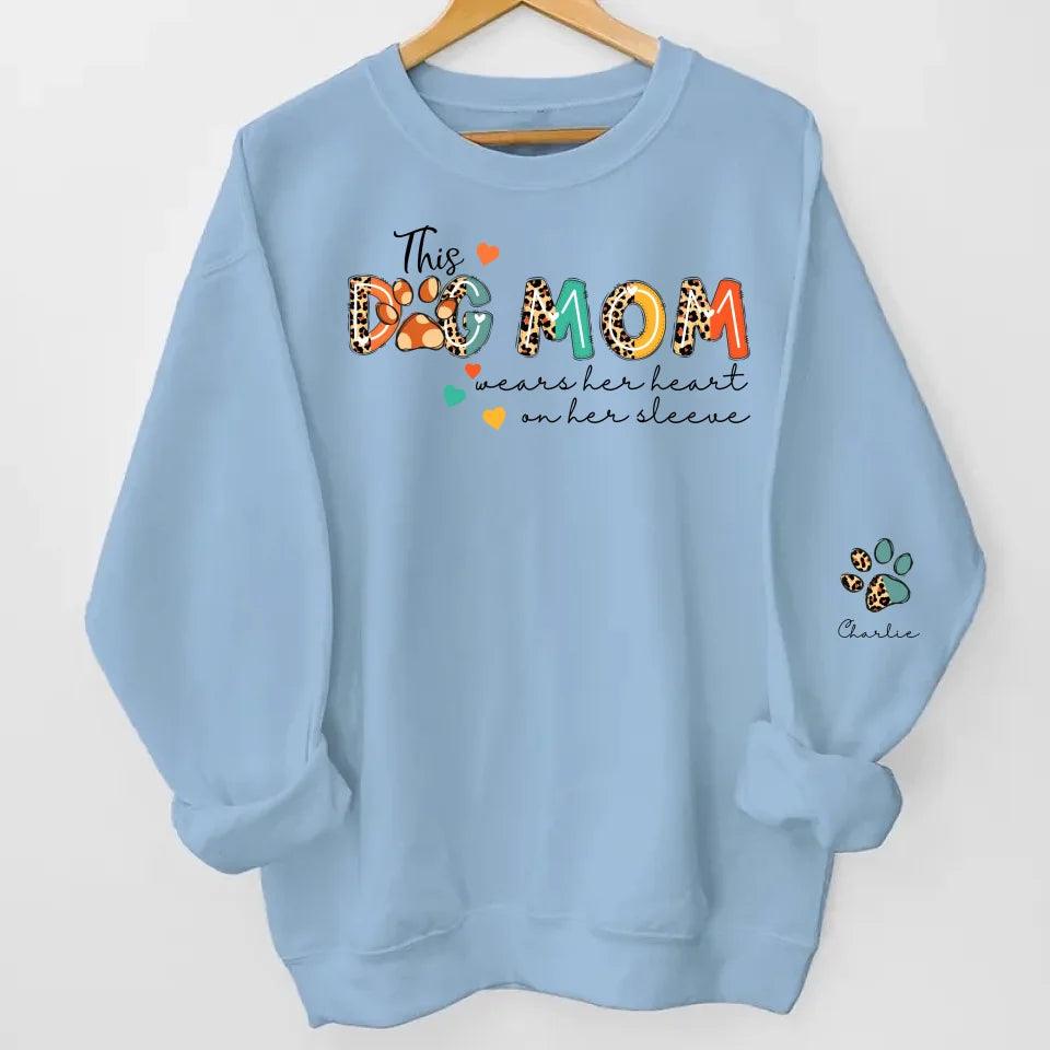 Custom Dog Names Sweatshirt & Hoodie - Perfect Gift for Dog Moms