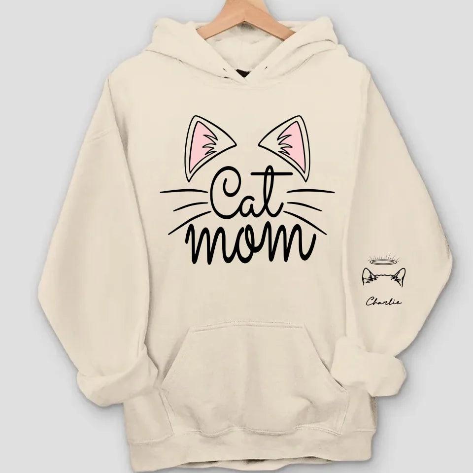 Custom Cat Names Sweatshirt & Hoodie - Perfect for Cat Moms - Gifts for Cat Lovers, Cat Mom