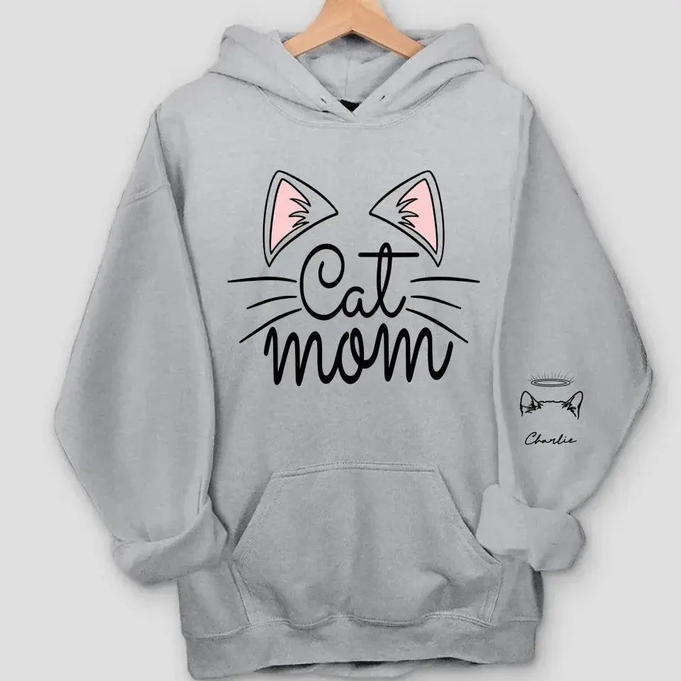 Custom Cat Names Sweatshirt & Hoodie - Perfect for Cat Moms - Gifts for Cat Lovers, Cat Mom Dreamship