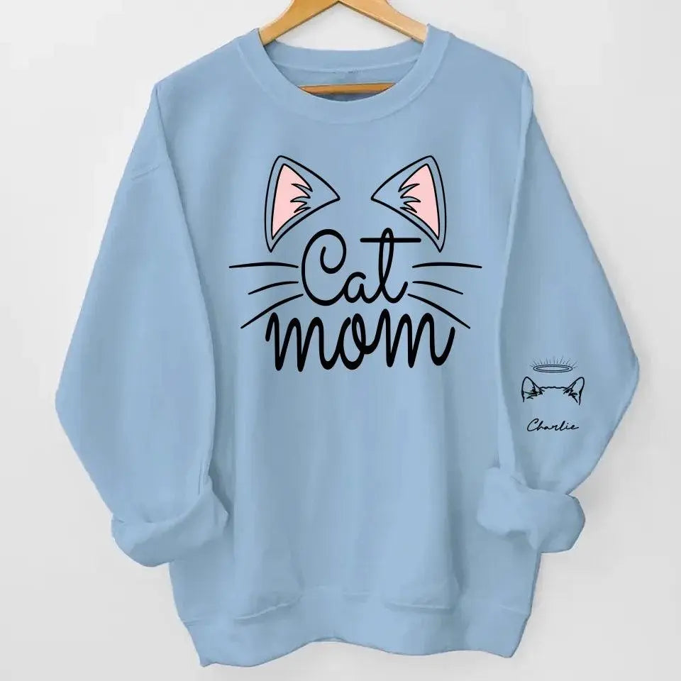 Custom Cat Names Sweatshirt & Hoodie - Perfect for Cat Moms - Gifts for Cat Lovers, Cat Mom Dreamship