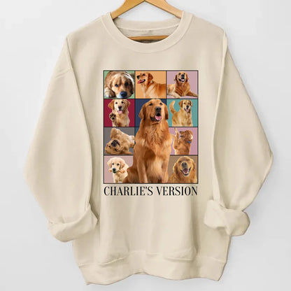 Your Dog’s Version of Style - Custom Pet Portrait Sweatshirt & Hoodie, Personalized Gift for Dog Lovers