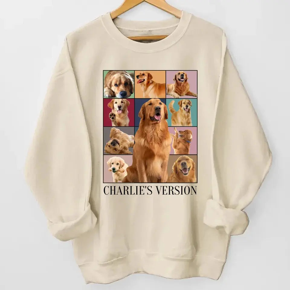 Your Dog’s Version of Style - Custom Pet Portrait Sweatshirt & Hoodie, Personalized Gift for Dog Lovers Dreamship