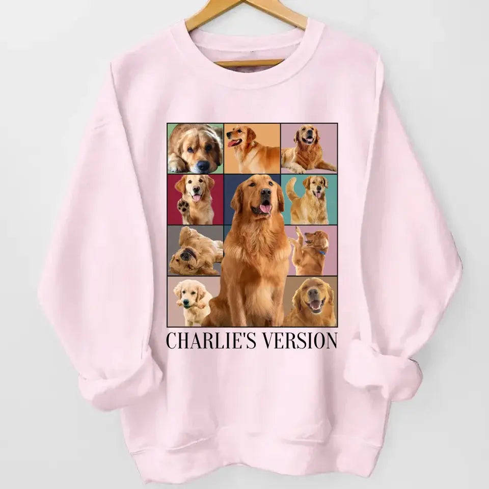 Your Dog’s Version of Style - Custom Pet Portrait Sweatshirt & Hoodie, Personalized Gift for Dog Lovers Dreamship